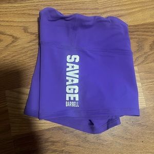 Savage barbell shorts